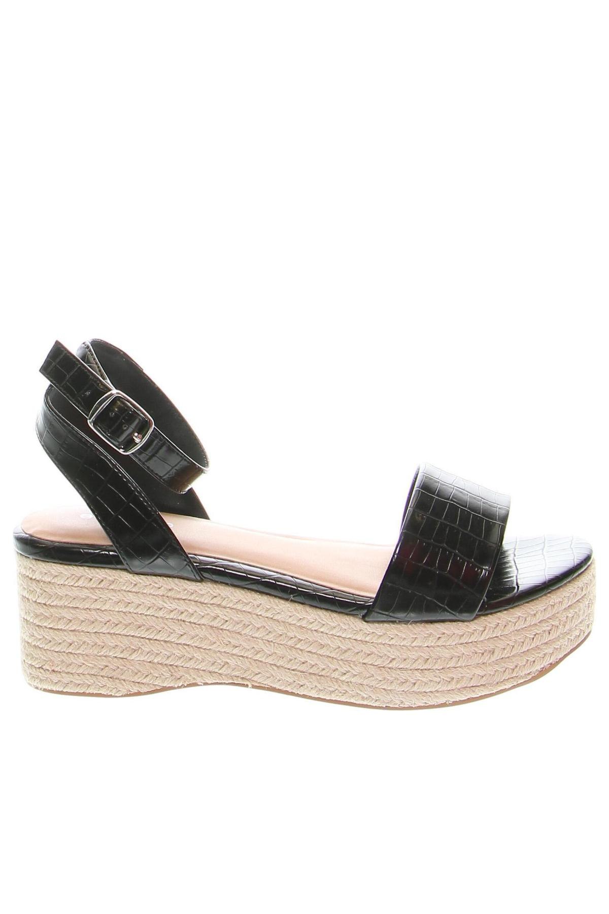 Sandale Even&Odd, Mărime 38, Culoare Negru, Preț 159,59 Lei