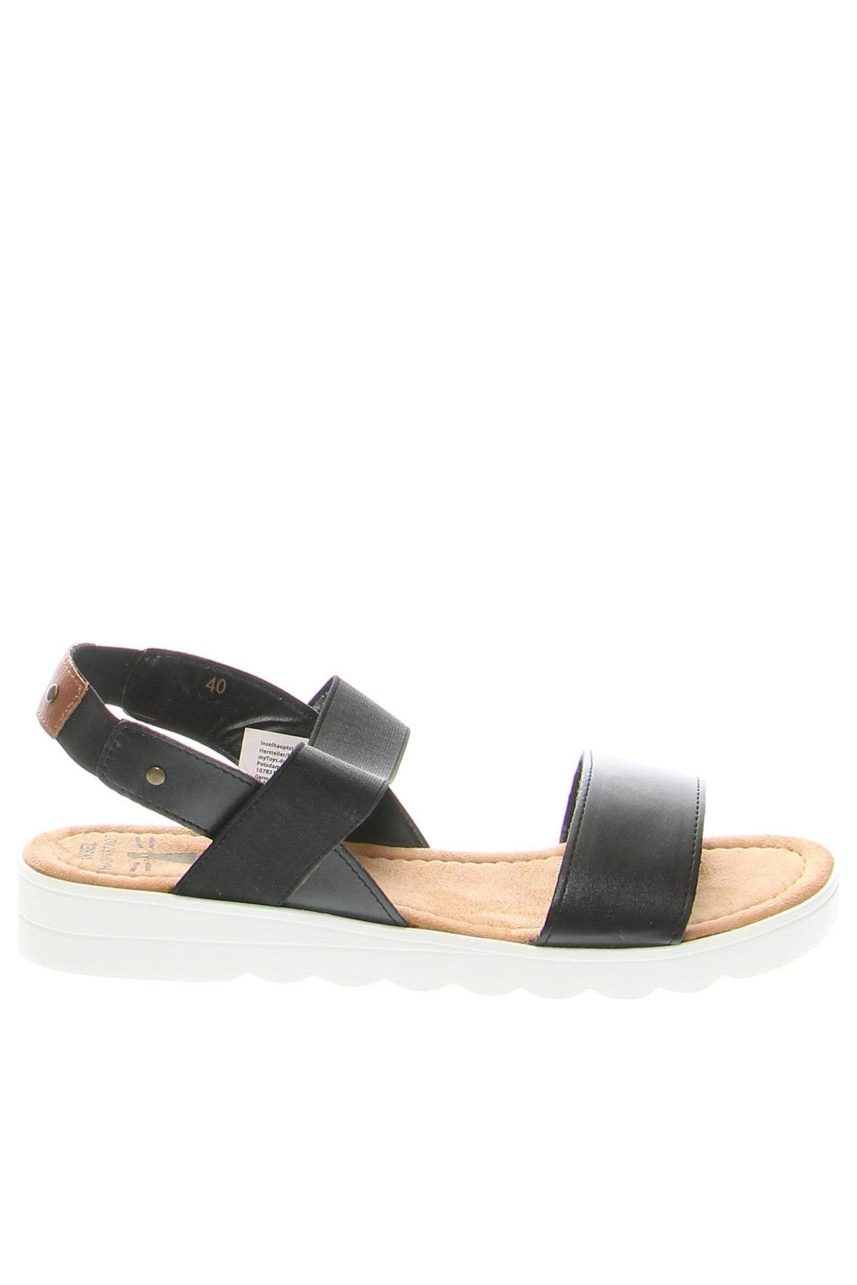 Sandalen Inselhauptstadt, Größe 40, Farbe Schwarz, Preis 31,96 €