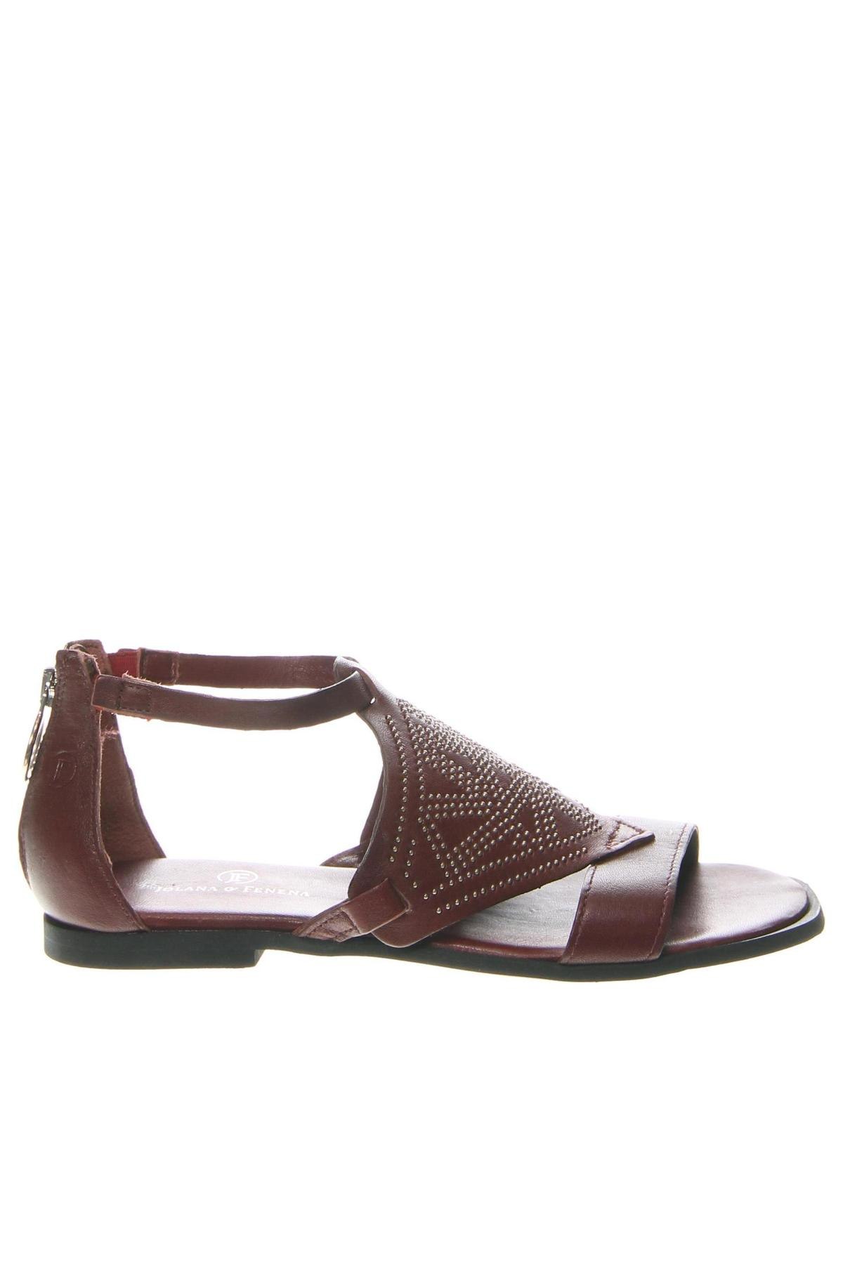 Sandalen Jolana&Fenena, Größe 38, Farbe Rot, Preis 63,92 €