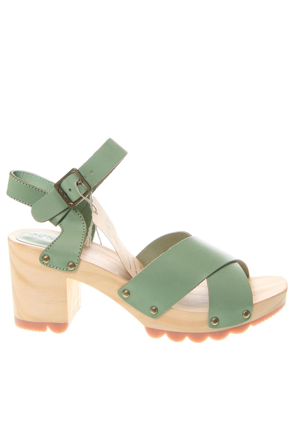 Sandale Kickers, Mărime 40, Culoare Verde, Preț 203,95 Lei