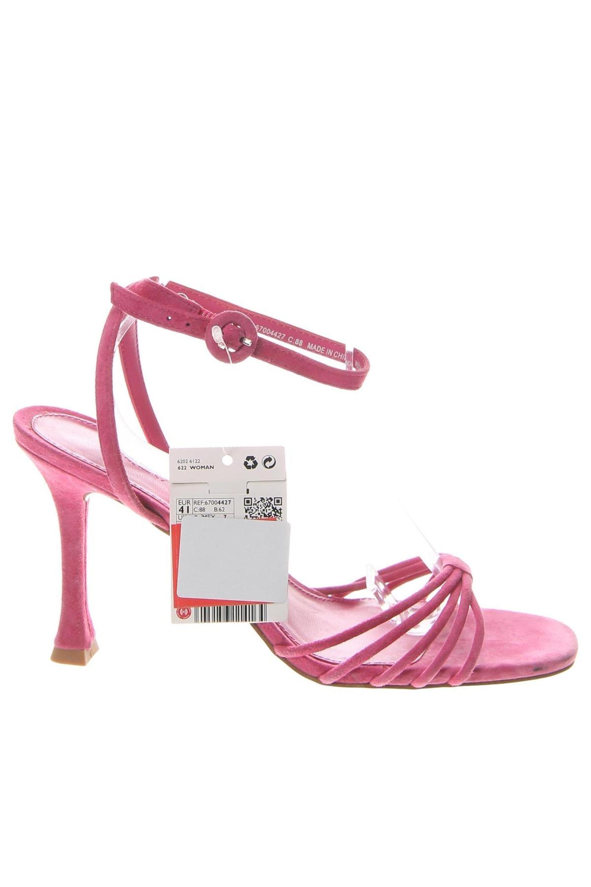 Sandalen Mango, Größe 41, Farbe Rosa, Preis 31,96 €