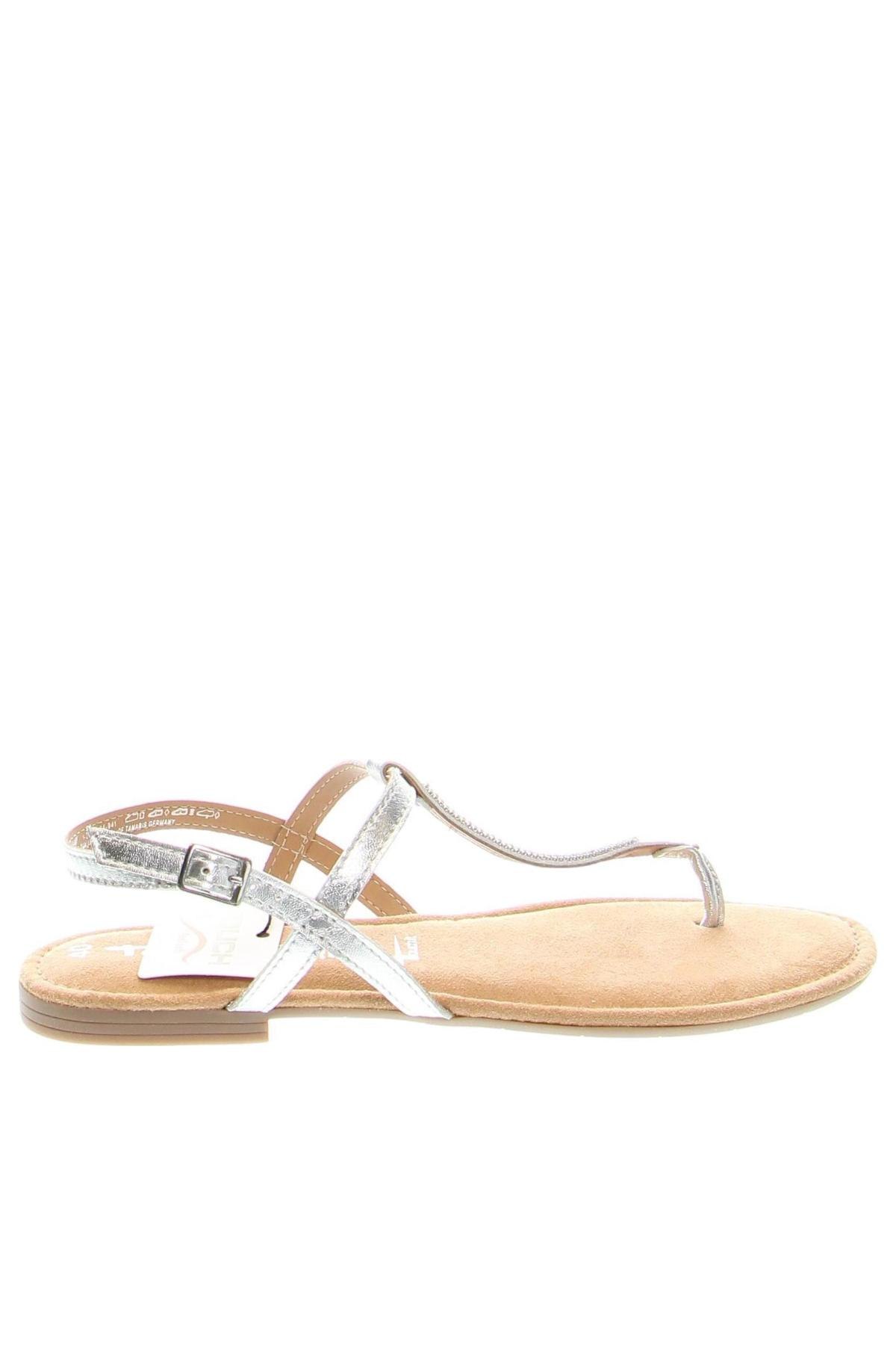 Sandalen Tamaris, Größe 40, Farbe Silber, Preis 28,76 €