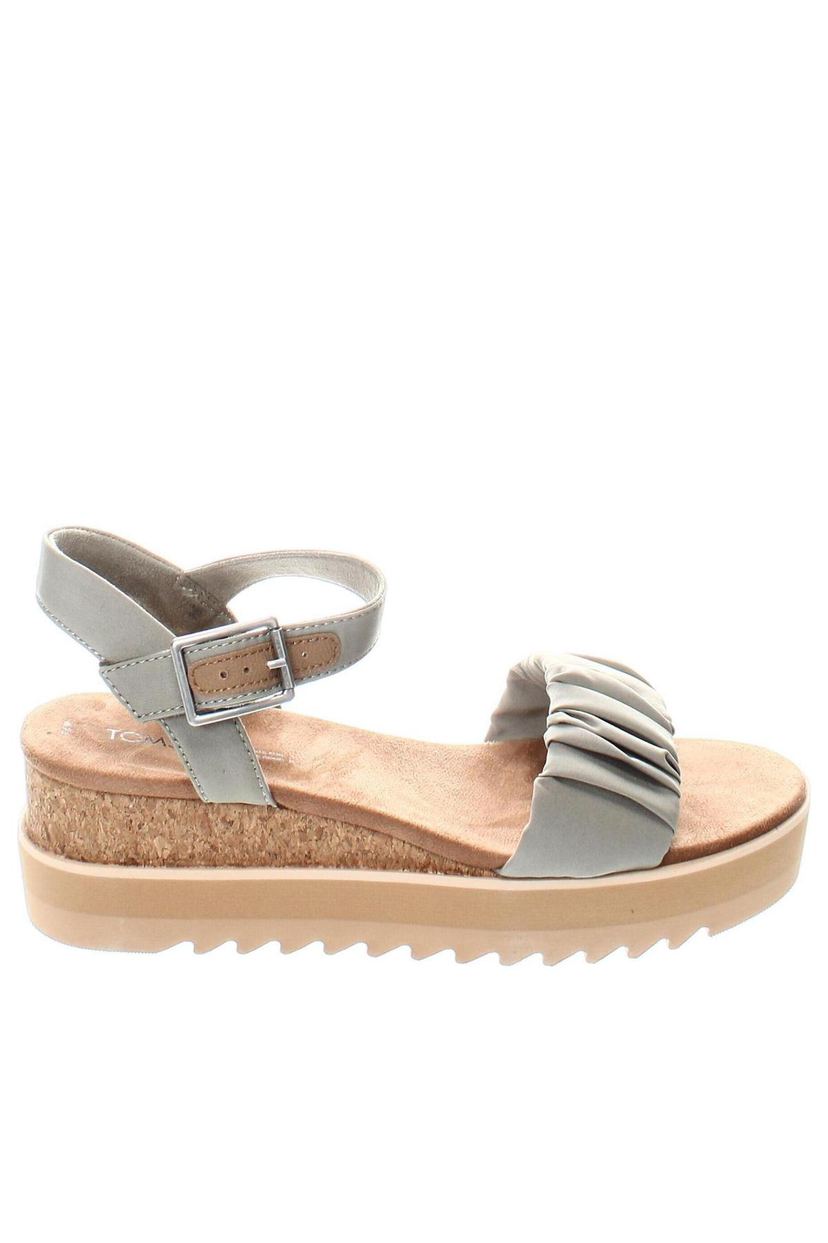 Sandalen Toms, Größe 41, Farbe Grün, Preis 23,97 €