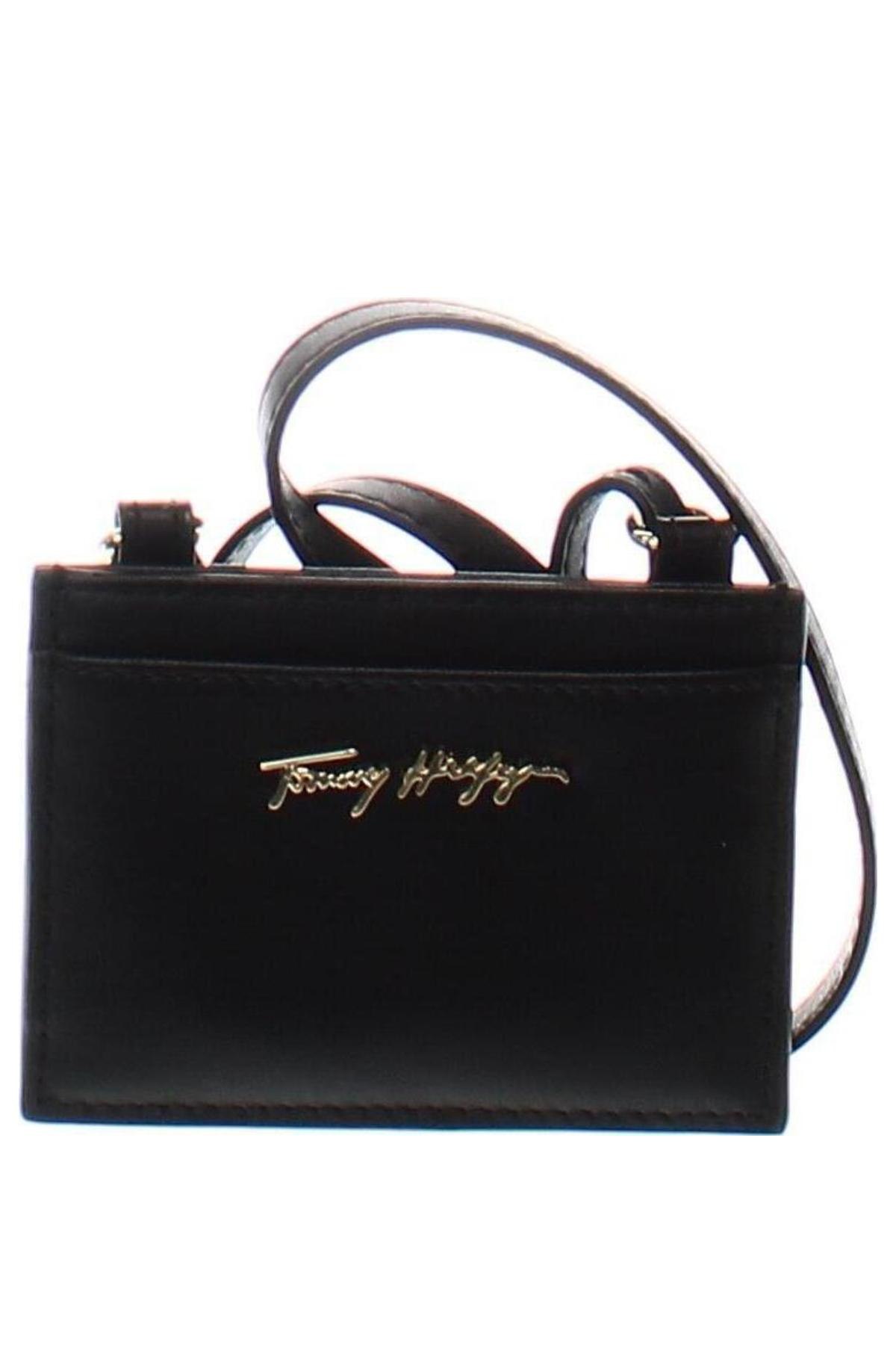 Cutiuță pentru cărți de vizită Tommy Hilfiger, Culoare Negru, Preț 106,03 Lei