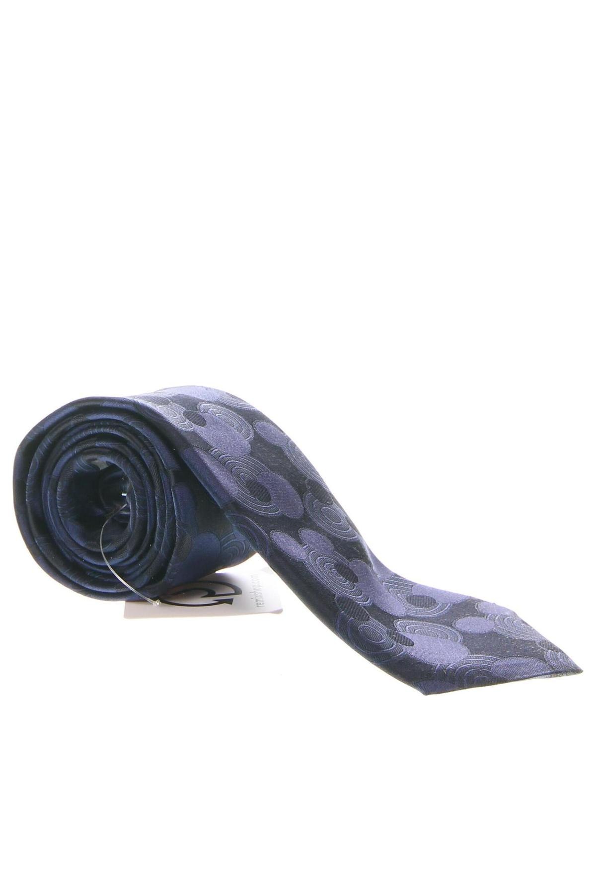 krawat Canali, Kolor Niebieski, Cena 185,38 zł