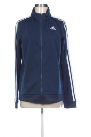 Дамско спортно горнище Adidas, Размер XL, Цвят Син, Цена 77,86 лв.