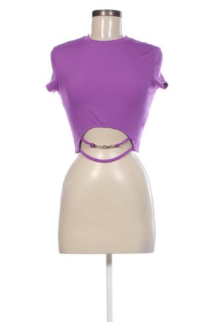 Damen Shirt Bershka, Größe M, Farbe Lila, Preis € 13,99