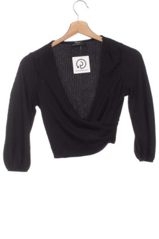 Bluză de femei Bershka, Mărime XS, Culoare Negru, Preț 50,00 Lei