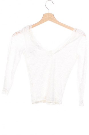 Bluză de femei Bershka, Mărime XS, Culoare Alb, Preț 50,00 Lei