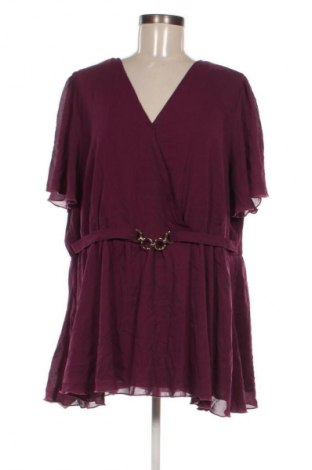 Bluzka damska BloomChic, Rozmiar XXL, Kolor Czerwony, Cena 88,99 zł