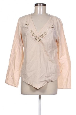 Bluză de femei Cecilia Classics, Mărime L, Culoare Bej, Preț 51,45 Lei