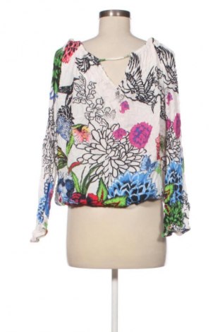 Дамска блуза Desigual, Размер L, Цвят Многоцветен, Цена 48,99 лв.