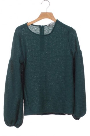 Дамска блуза H&M, Размер XS, Цвят Зелен, Цена 19,99 лв.