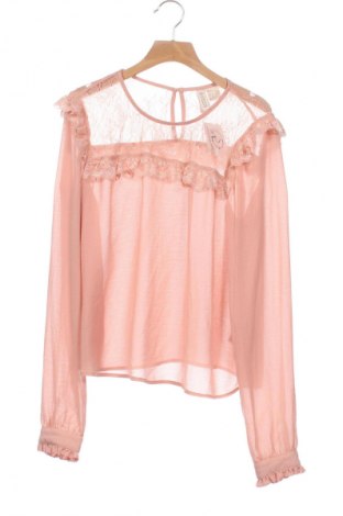 Дамска блуза H&M Divided, Размер XS, Цвят Розов, Цена 19,99 лв.