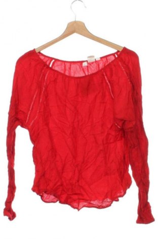 Dámská halenka H&M L.O.G.G., Velikost XS, Barva Červená, Cena  242,00 Kč