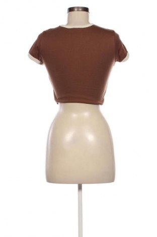 Bluză de femei Pull&Bear, Mărime S, Culoare Maro, Preț 64,99 Lei
