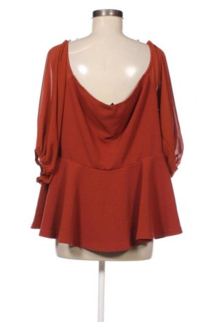 Damen Shirt SHEIN, Größe 3XL, Farbe Braun, Preis € 13,99