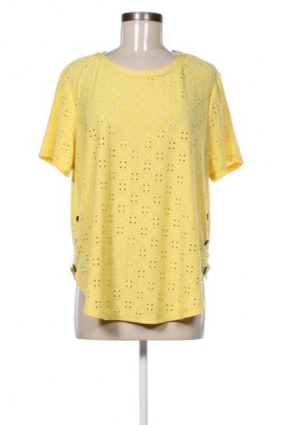 Дамска блуза SHEIN, Размер XL, Цвят Жълт, Цена 19,00 лв.