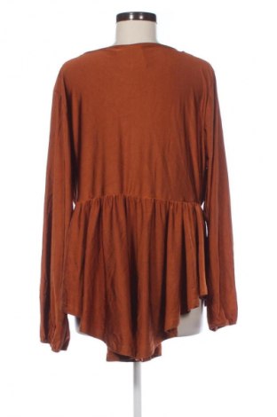 Bluză de femei SHEIN, Mărime 3XL, Culoare Portocaliu, Preț 64,99 Lei