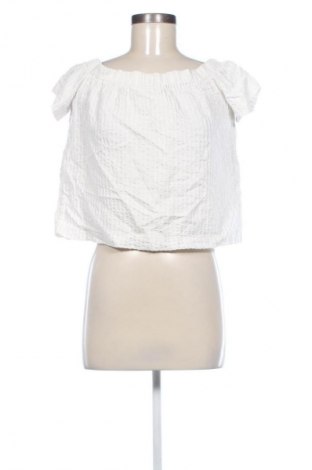 Damen Shirt Stradivarius, Größe S, Farbe Ecru, Preis 13,99 €
