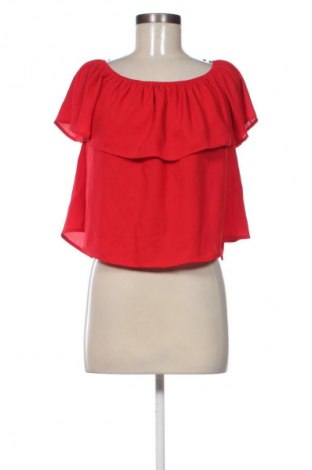 Damen Shirt Stradivarius, Größe S, Farbe Rot, Preis 5,99 €