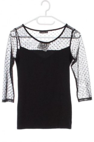 Damen Shirt Terranova, Größe XS, Farbe Schwarz, Preis 9,74 €
