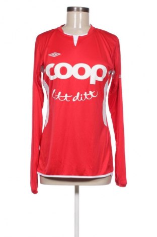 Дамска блуза Umbro, Размер M, Цвят Червен, Цена 62,99 лв.