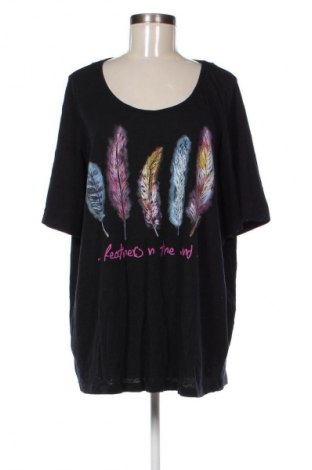 Bluzka damska Up 2 Fashion, Rozmiar 3XL, Kolor Czarny, Cena 45,43 zł