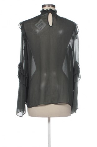 Дамска блуза Zara, Размер L, Цвят Зелен, Цена 27,99 лв.