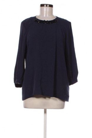 Дамска блуза Zara, Размер M, Цвят Син, Цена 27,99 лв.