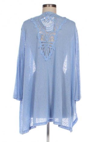 Damski kardigan Janina, Rozmiar 4XL, Kolor Niebieski, Cena 150,99 zł