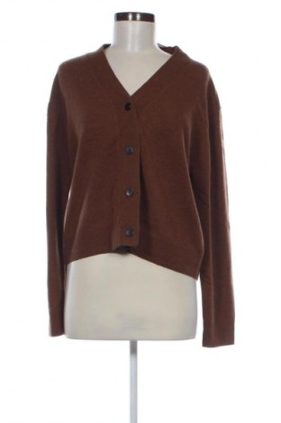 Damski kardigan Massimo Dutti, Rozmiar L, Kolor Brązowy, Cena 119,99 zł