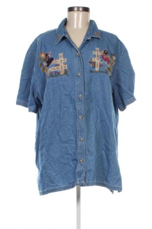 Damenbluse Bobbie Brooks, Größe XXL, Farbe Blau, Preis 13,22 €