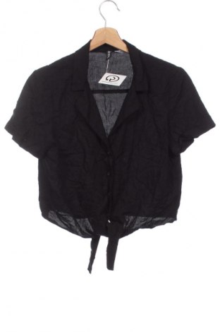 Dámska košeľa  H&M Divided, Veľkosť XS, Farba Čierna, Cena  14,95 €