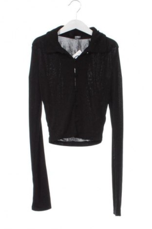 Dámska košeľa  H&M Divided, Veľkosť XXS, Farba Čierna, Cena  14,95 €