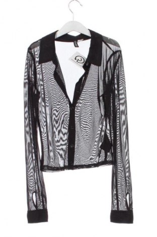 Cămașă de femei H&M Divided, Mărime XS, Culoare Negru, Preț 84,99 Lei