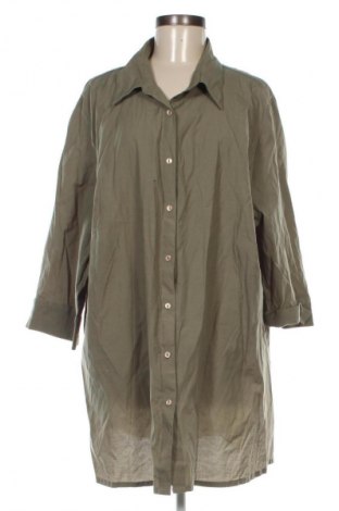 Γυναικείο πουκάμισο Unbranded, Μέγεθος 4XL, Χρώμα Πράσινο, Τιμή 12,79 €