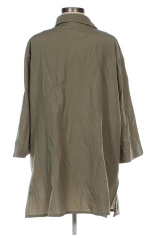 Γυναικείο πουκάμισο Unbranded, Μέγεθος 4XL, Χρώμα Πράσινο, Τιμή 12,79 €
