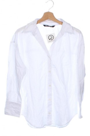 Damenbluse Zara, Größe XS, Farbe Weiß, Preis 18,99 €