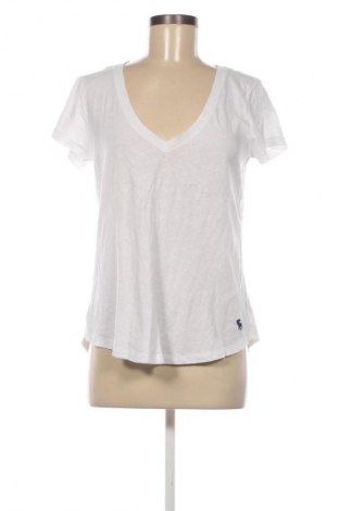 Damski T-shirt Abercrombie & Fitch, Rozmiar M, Kolor Biały, Cena 70,39 zł