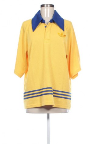 Damski T-shirt Adidas Originals, Rozmiar M, Kolor Żółty, Cena 94,26 zł
