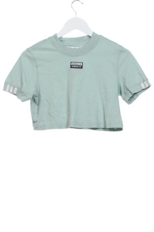 Damski T-shirt Adidas Originals, Rozmiar XS, Kolor Zielony, Cena 62,92 zł