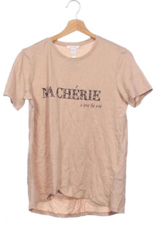 Tricou de femei Amisu, Mărime XS, Culoare Bej, Preț 57,99 Lei