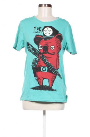 Γυναικείο t-shirt Bershka, Μέγεθος M, Χρώμα Πολύχρωμο, Τιμή 9,00 €