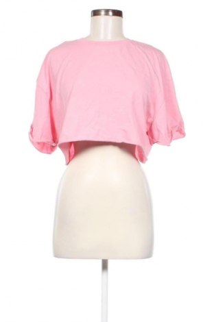 Tricou de femei Bershka, Mărime L, Culoare Roz, Preț 44,74 Lei