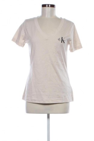 Dámské tričko Calvin Klein Jeans, Velikost L, Barva Béžová, Cena  549,00 Kč
