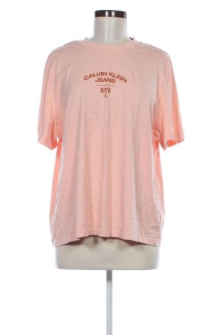 Tricou de femei Calvin Klein Jeans, Mărime 4XL, Culoare Portocaliu, Preț 115,99 Lei
