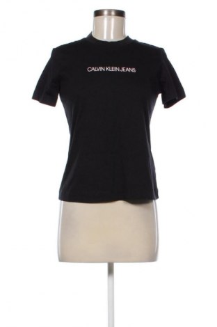 Damski T-shirt Calvin Klein Jeans, Rozmiar S, Kolor Czarny, Cena 78,09 zł