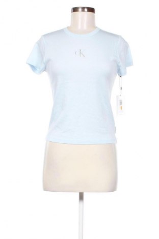 Dámské tričko Calvin Klein Jeans, Velikost S, Barva Modrá, Cena  975,00 Kč