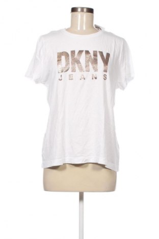 Női póló DKNY Jeans, Méret L, Szín Fehér, Ár 9 219 Ft